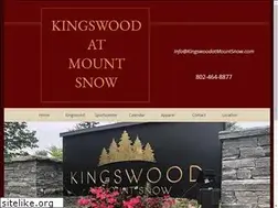 Sites similar to kingswoodatmountsnow.com
