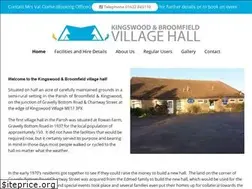 Sites similar to kingswoodvillagehall.co.uk