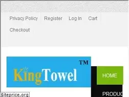 Sites similar to kingtowel.com