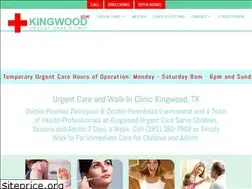 Sites similar to kingwoodurgentcareclinic.com