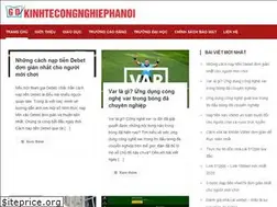 Sites similar to kinhtecongnghiephanoi.com