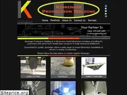 Sites similar to kinningerwelding.com
