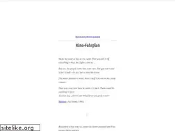 Sites similar to kino-fahrplan.de