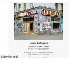 Sites similar to kino-intimes.de