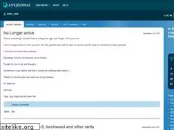 Sites similar to kino-san.livejournal.com