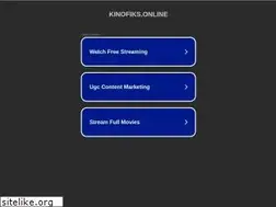 Sites similar to kinofiks.online