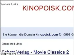 Sites similar to kinopoisk.com