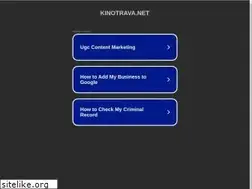 Sites similar to kinotrava.net