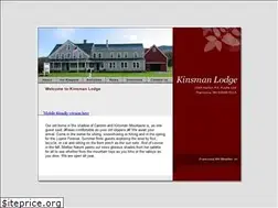 Sites similar to kinsmanlodge.com