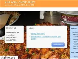 Sites similar to kinwahchopsuey.com