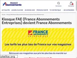 Sites similar to kiosque-fae.fr