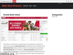 Sites similar to kiralikbahisitesidemo.com