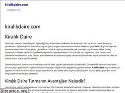 Sites similar to kiralikdaire.com