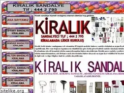 Sites similar to kiraliksandalye.cc