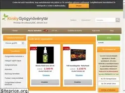 Sites similar to kiralygyogynovenyshop.hu