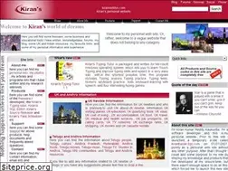 Sites similar to kiranreddys.com