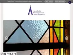 Sites similar to kirche-altglienicke.de