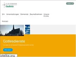 Sites similar to kirche-claussnitz.de
