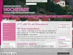 Sites similar to kirche-hochstadt.de