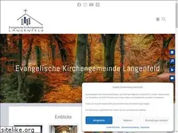 Sites similar to kirche-langenfeld.de