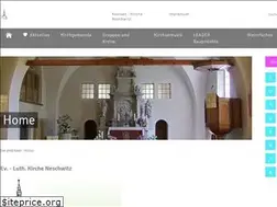 Sites similar to kirche-neschwitz.de