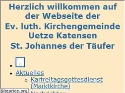 Sites similar to kirche-uetze.de