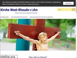 Sites similar to kirche-west-rhaude-rfehn.de