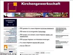 Sites similar to kirchengewerkschaft-baden.de