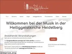 Sites similar to kirchenmusik-heidelberg.de