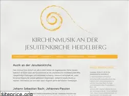 Sites similar to kirchenmusik-jesuitenkirche.de