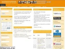 Sites similar to kirchenmusikliste.de