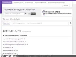 Sites similar to kirchenrecht-ekbo.de