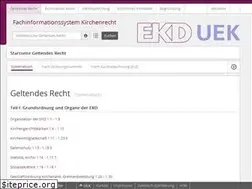 Sites similar to kirchenrecht-ekd.de