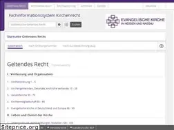 Sites similar to kirchenrecht-ekhn.de