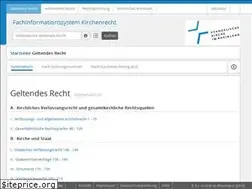 Sites similar to kirchenrecht-ekir.de