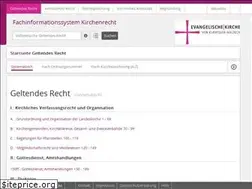 Sites similar to kirchenrecht-ekkw.de