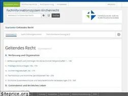 Sites similar to kirchenrecht-ekm.de