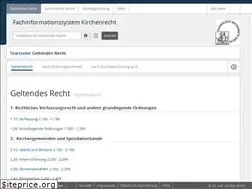 Sites similar to kirchenrecht-erk.de