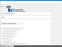 Sites similar to kirchenrecht-evpfalz.de