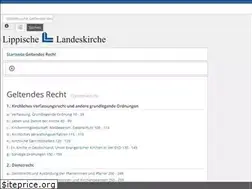 Sites similar to kirchenrecht-lippe.de