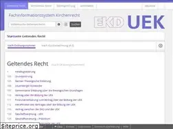 Sites similar to kirchenrecht-uek.de
