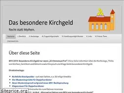 Sites similar to kirchgeld-klage.info