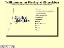 Sites similar to kirchspiel-hoetensleben.de