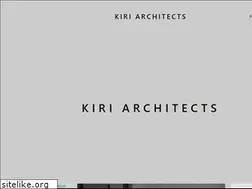 Sites similar to kiri-architects.com