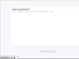 Sites similar to kirikoshirobayashi.com