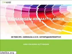 Sites similar to kiriprintti.fi
