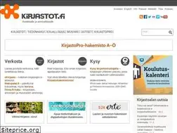 Sites similar to kirjastot.fi