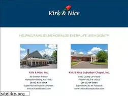 Sites similar to kirkandnicefuneralhomes.com