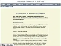 Sites similar to kirkehistorie.dk