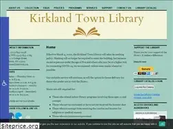 Sites similar to kirklandtownlibrary.org